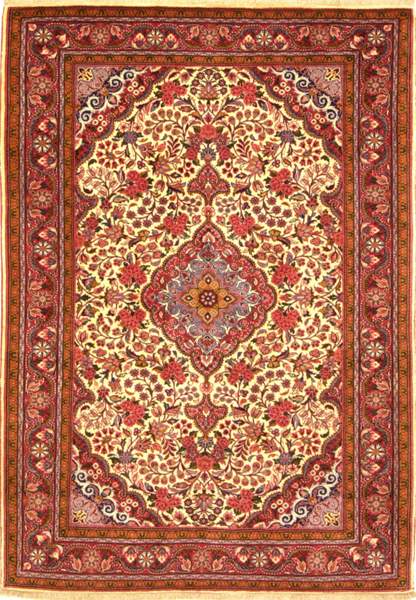 Hand Knotted Malayer Persian rug