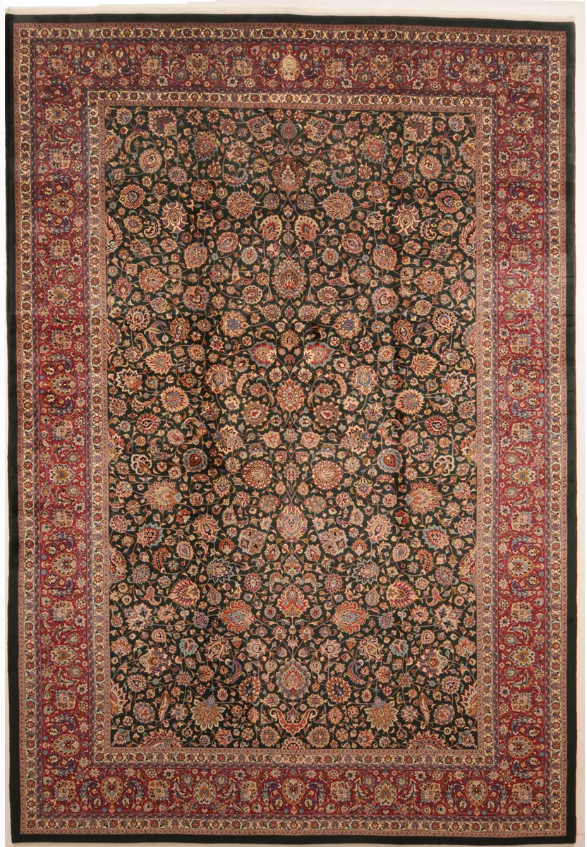 絨毯　mashad carpet 絨毯 mashad carpet 絨毯 mashad carpet 10x13 Red Mashad Rug
