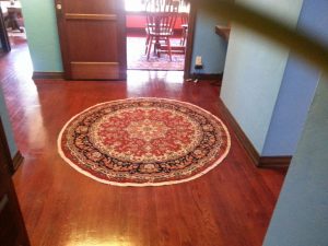 Size rugs for entry