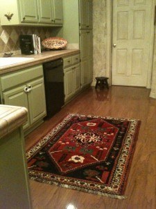 Using different size of runner rugs on Kitchen
