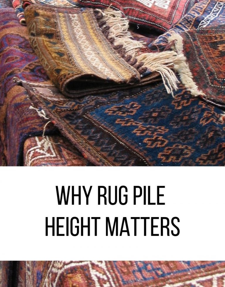 Why Rug Pile Height Matters Catalina Rug
