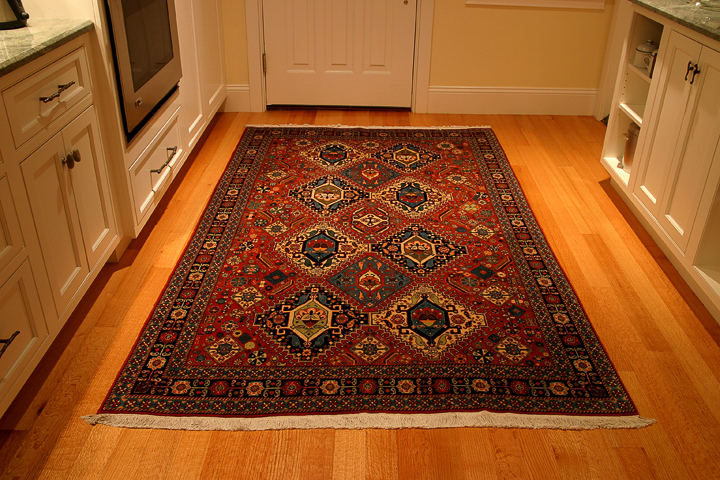Persian Rug in the Kitchen