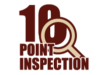 10 point inspection icon