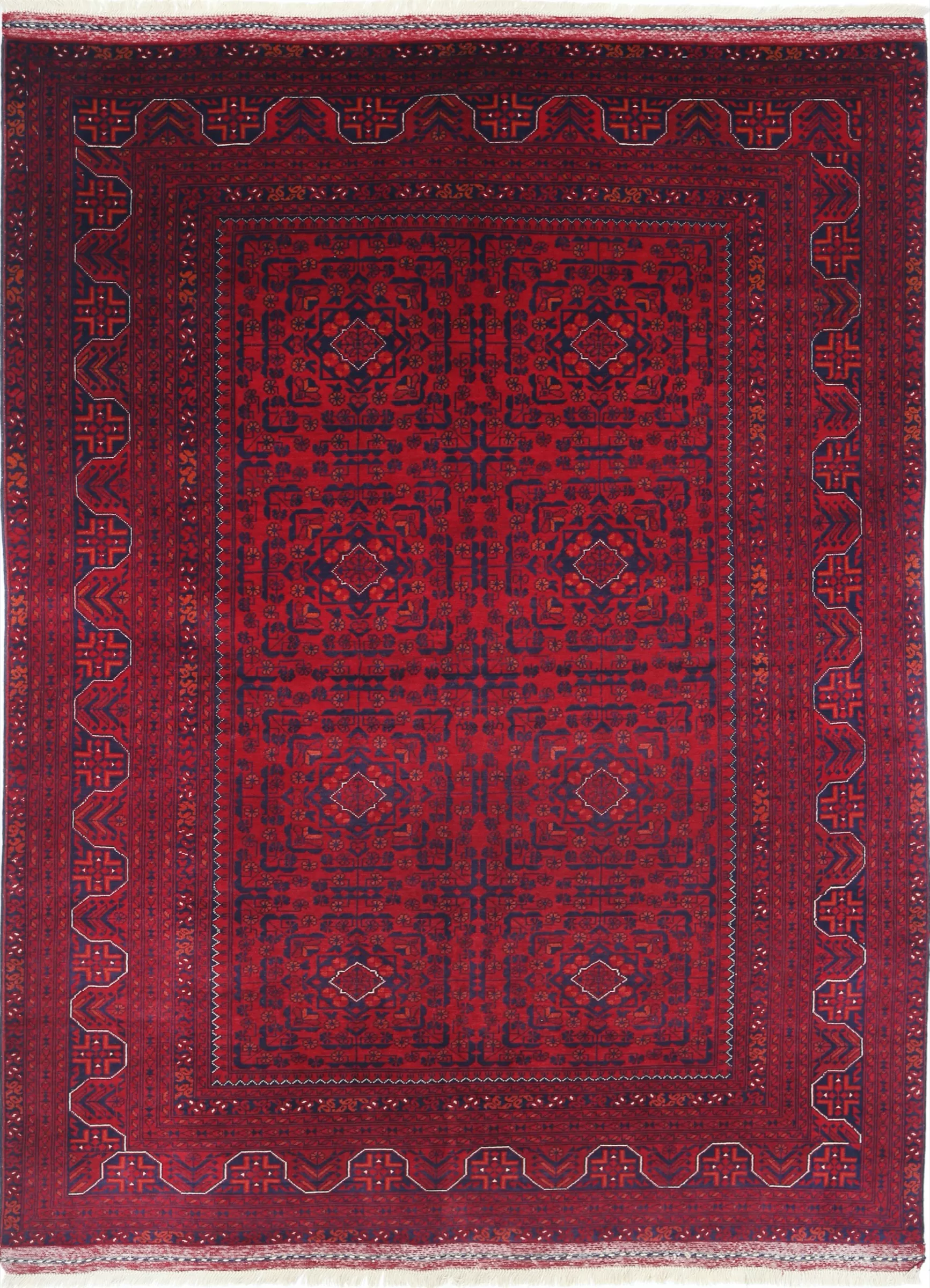 4'10'' x 6'5'' Khal Mohammadi Authentic Oriental Rug | Catalina Rug