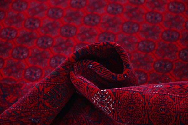 Red Khal Mohammadi 6'4'' x 9'5'' Allover Design