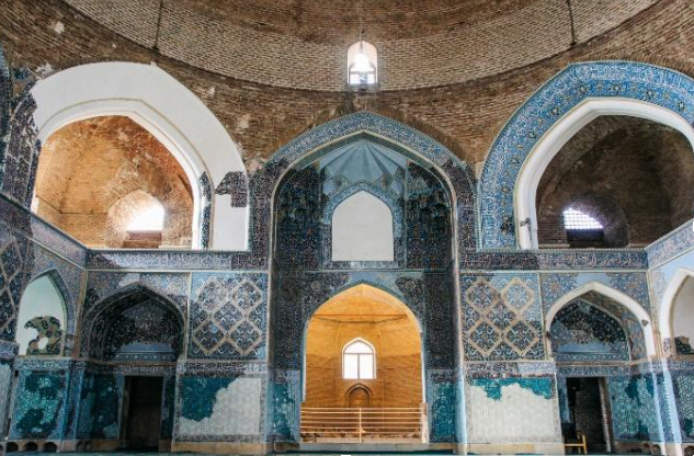 Blue Mosque In Iran