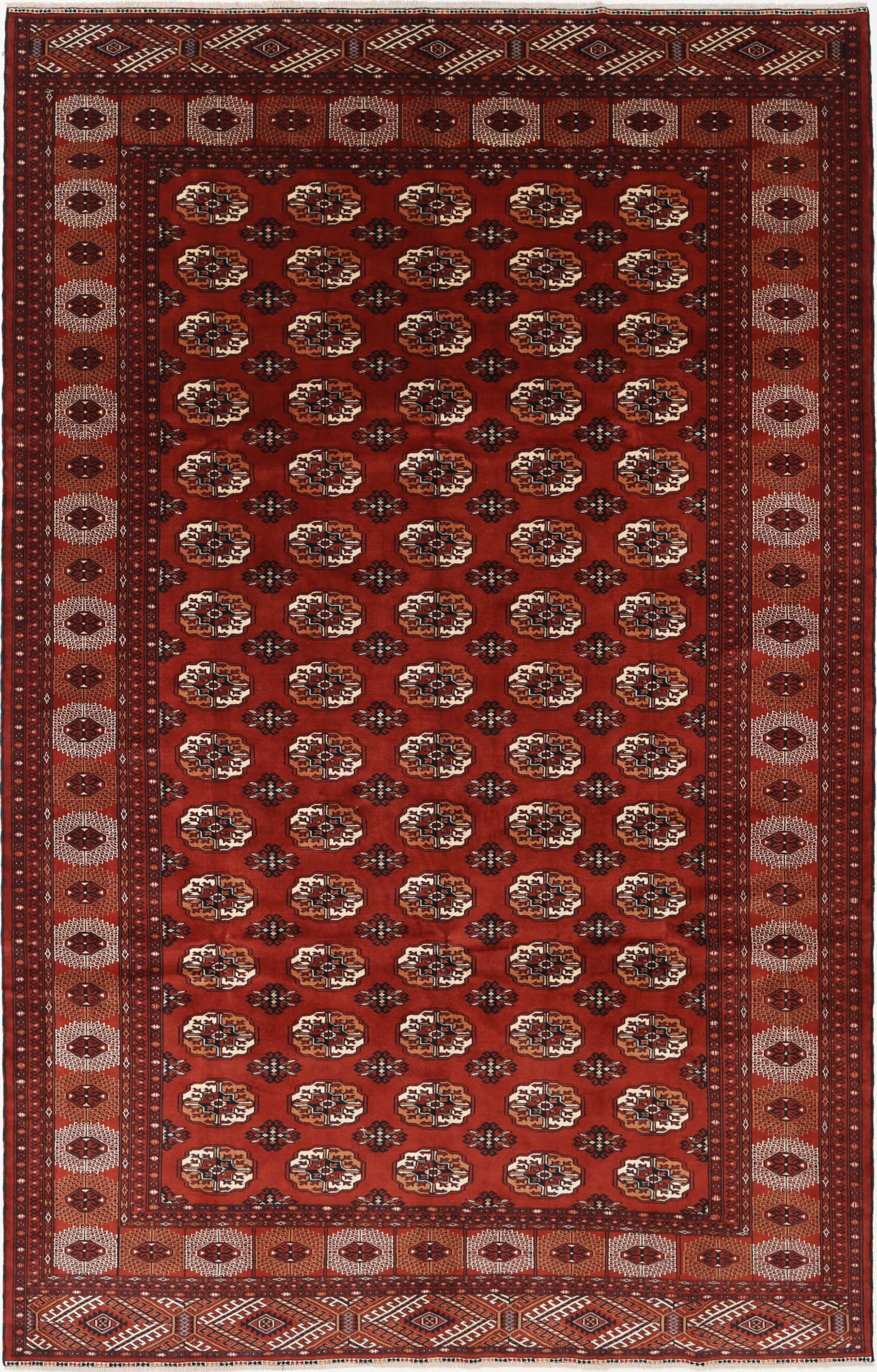 9' x 14' Turkoman Authentic Persian Rug | Catalina Rug
