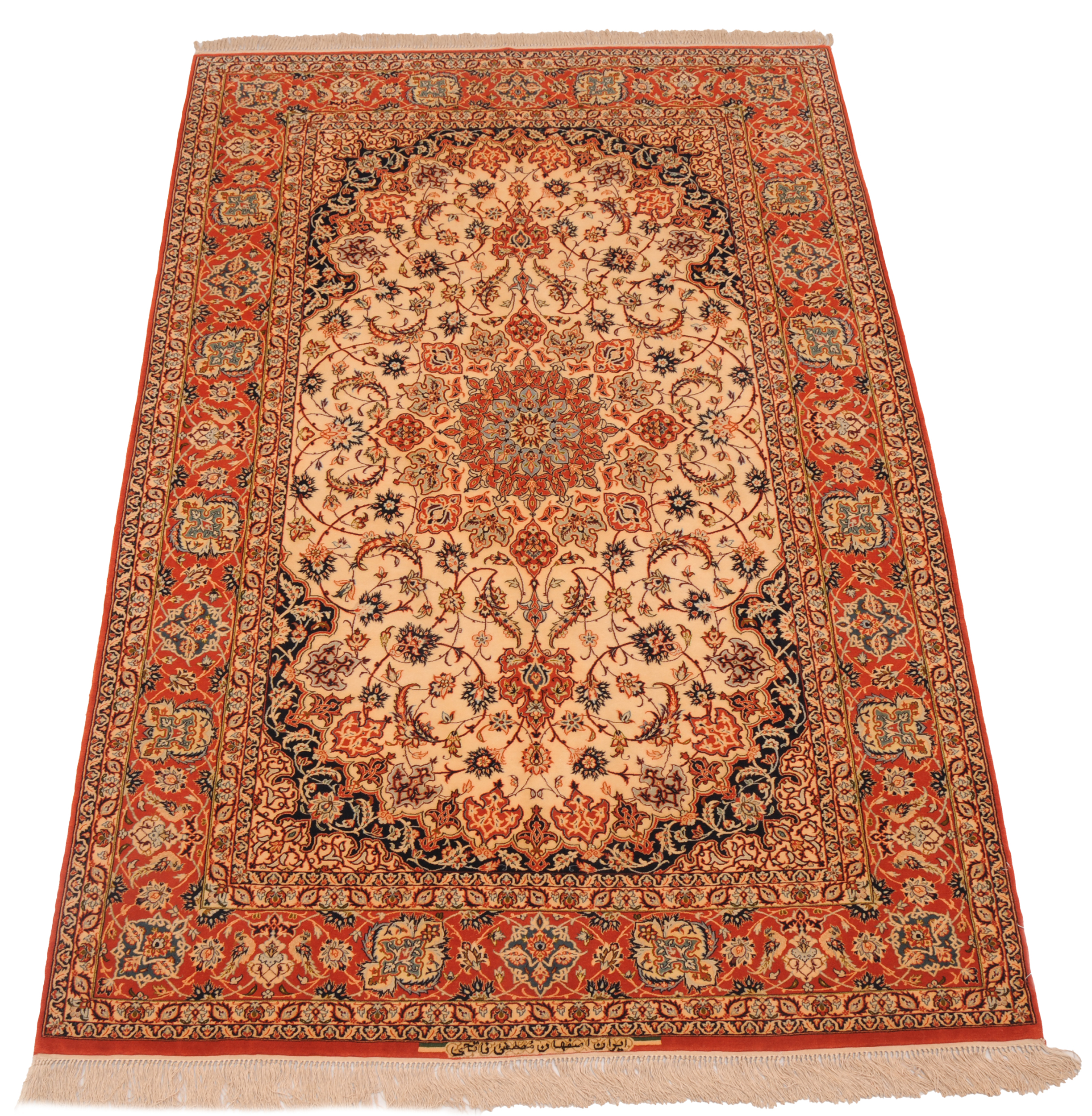 (Iranian Rug )イラン : ラグ 4'9
