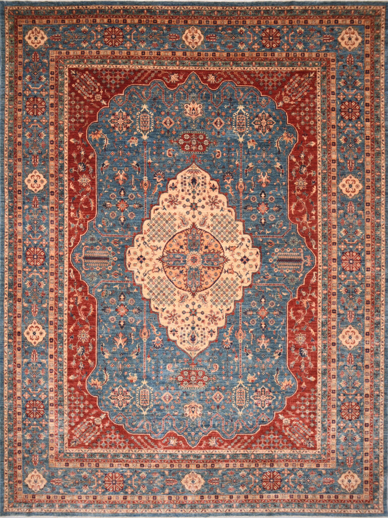 Sept. 11 Rug 9'11'' x 13'2'' Oushak Authentic Oriental Rug | Catalina Rug