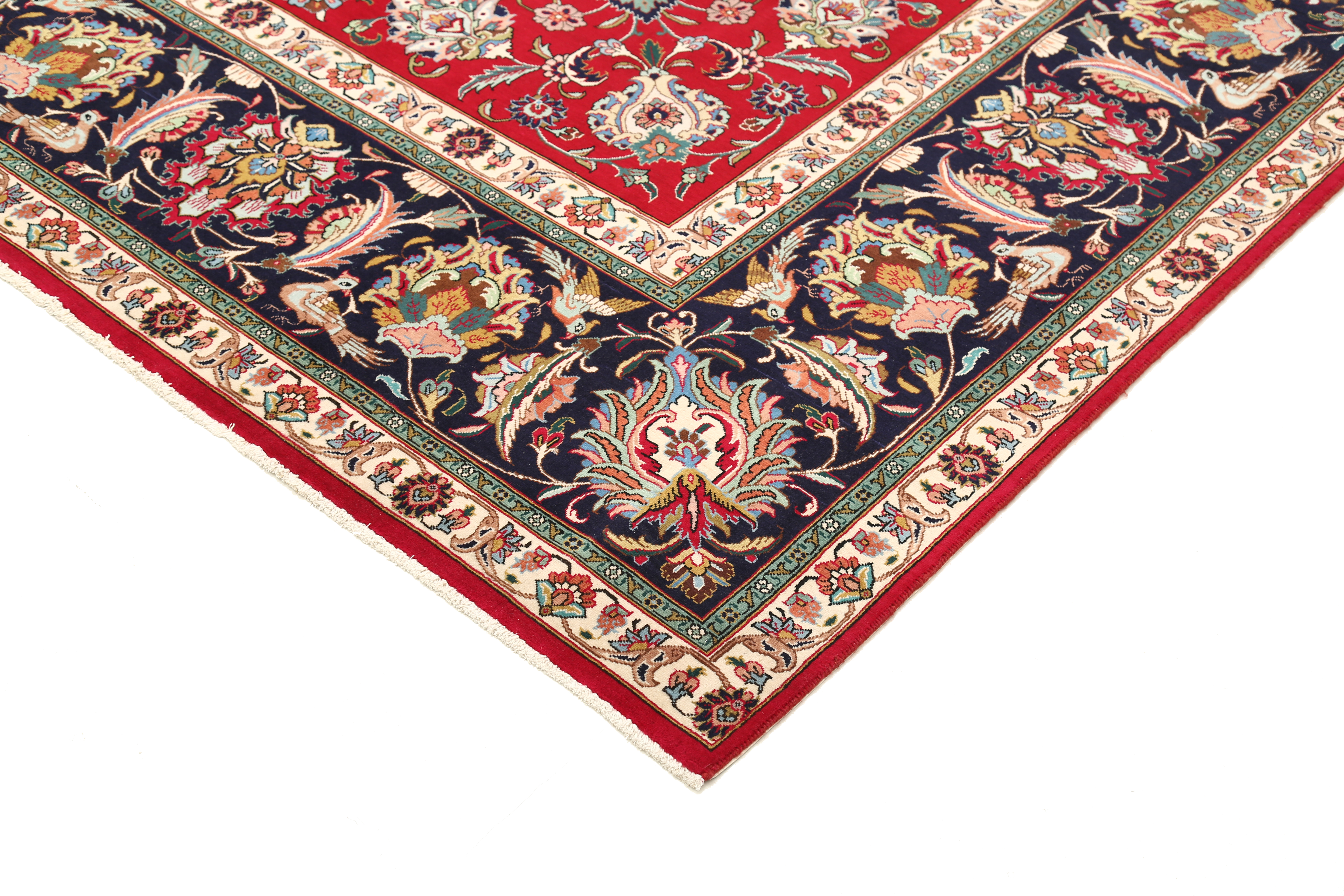 9’9″ x 12’4″ Tabriz  Authentic Persian Rug - thumbnail 5