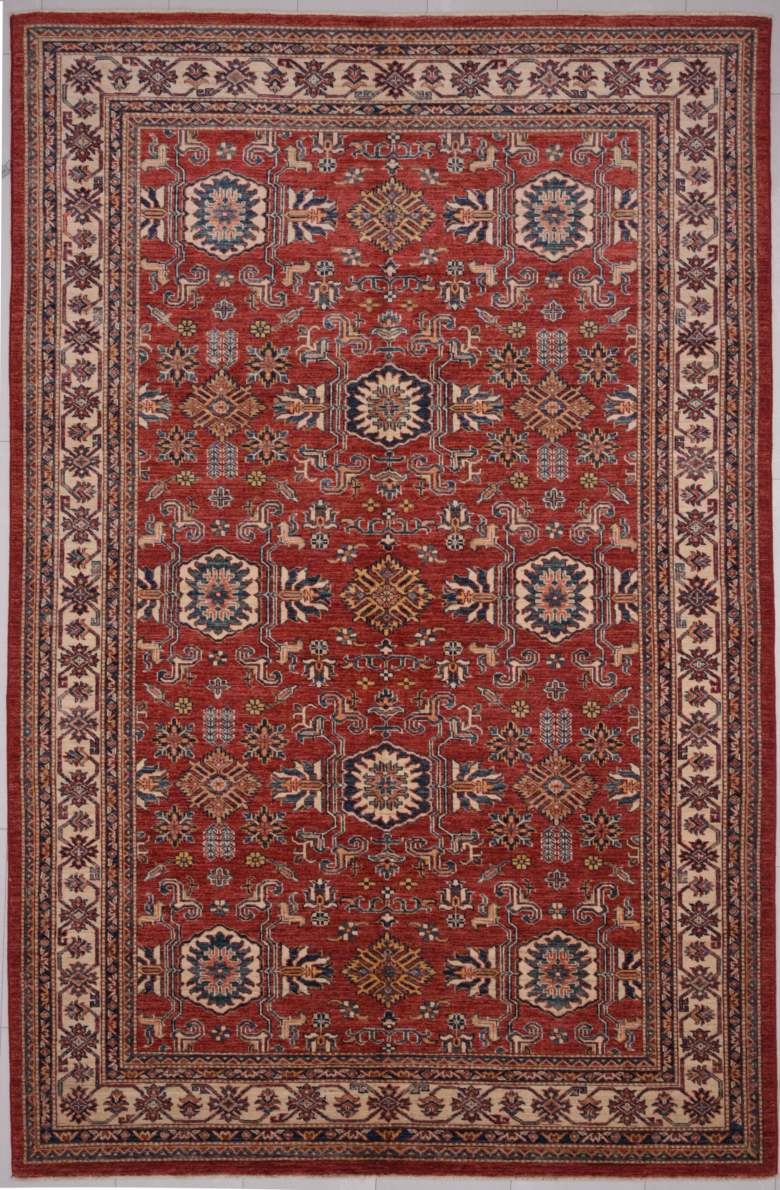 5’10” x 9’1″ Super  Kazak Authentic Oriental Rug
