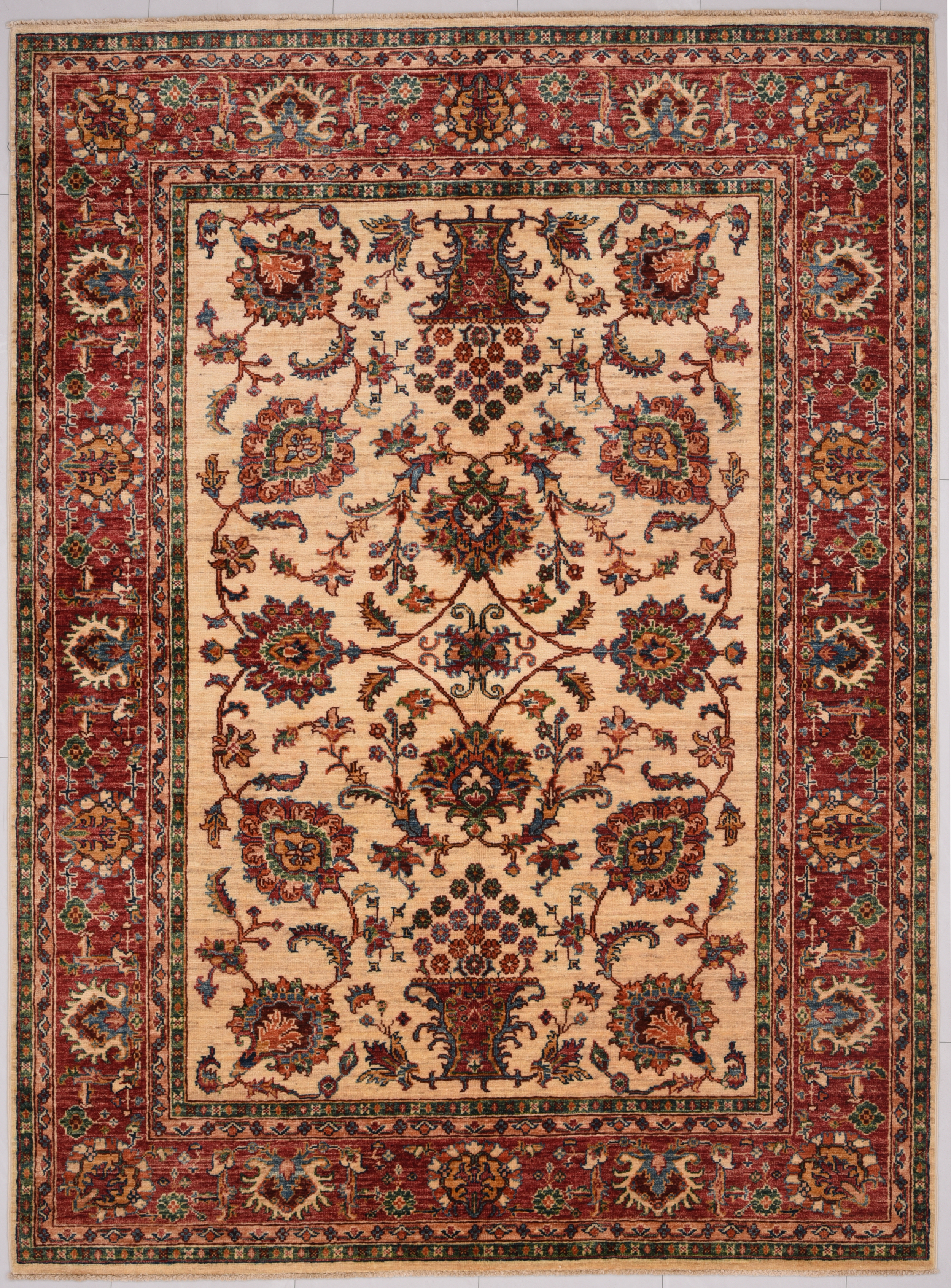 5’1″ x 6’8″ Oushak Authentic Oriental Rug