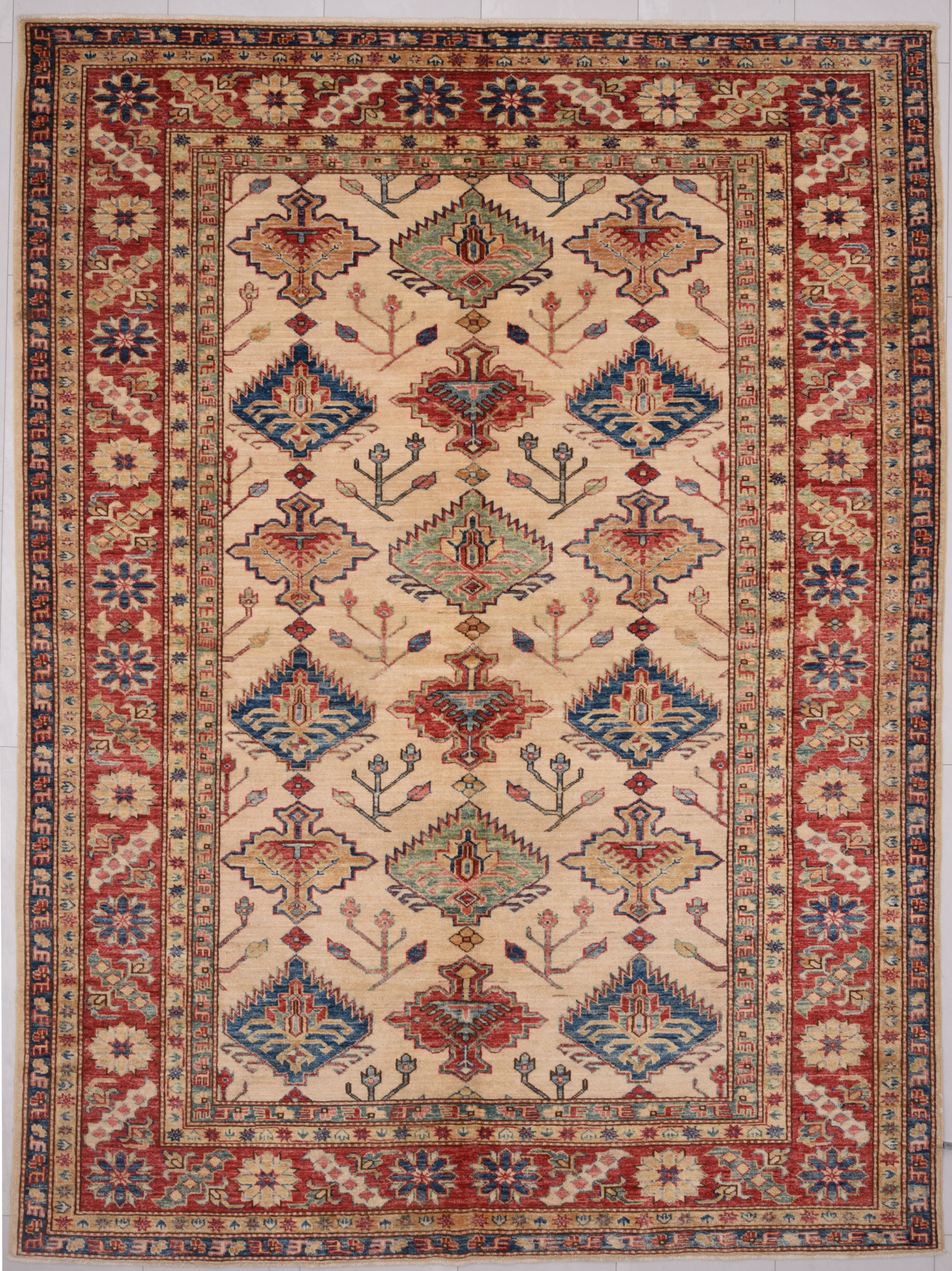 5’10” x 7’10” Super  Kazak Authentic Oriental Rug