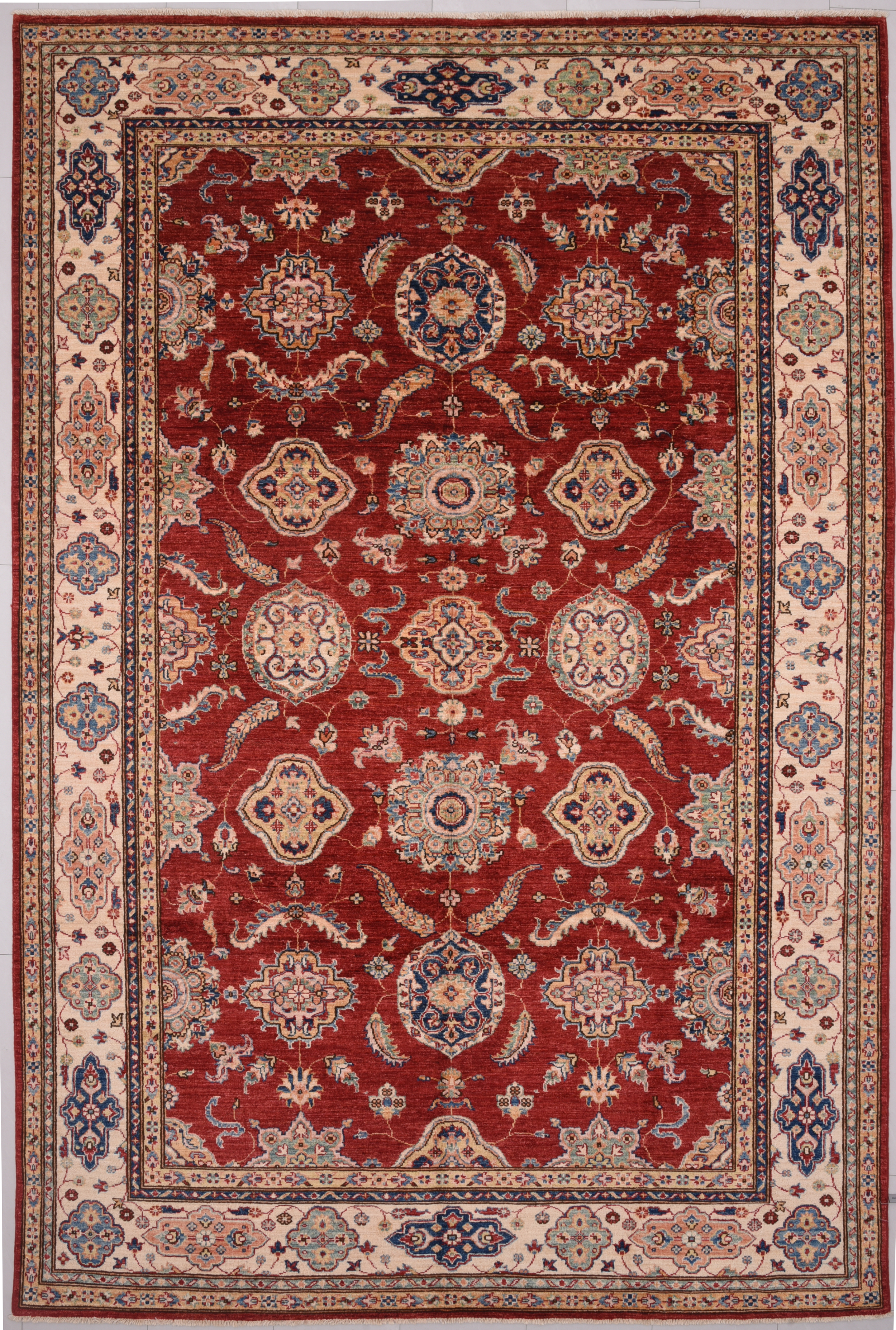 6’8″ x 10’1″ Super  Kazak Authentic Oriental Rug