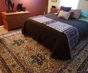 Persian Rug In The Bedroom