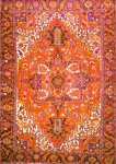 Geometric design rug