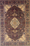 Geometric rug design and pattern